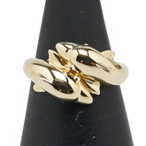 K18YG イエローゴールド イルカ ドルフィン モチーフ リング 指輪 レディース 12.5号 【中古】